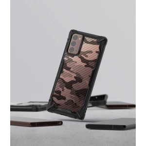 Kup Etui Ringke Fusion-X Samsung Galaxy Note 20 Camo (Moro) Negru - RGK1228MOB - {ean13} - Sklep Home Screen