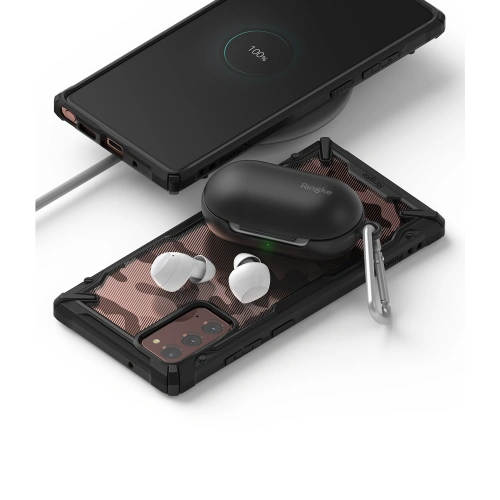 Kup Etui Ringke Fusion-X Samsung Galaxy Note 20 Camo (Moro) Black - RGK1228MOB - {ean13} - Sklep Home Screen