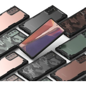 Kup Etui Ringke Fusion-X Samsung Galaxy Note 20 Camo (Moro) Negru - RGK1228MOB - {ean13} - Sklep Home Screen