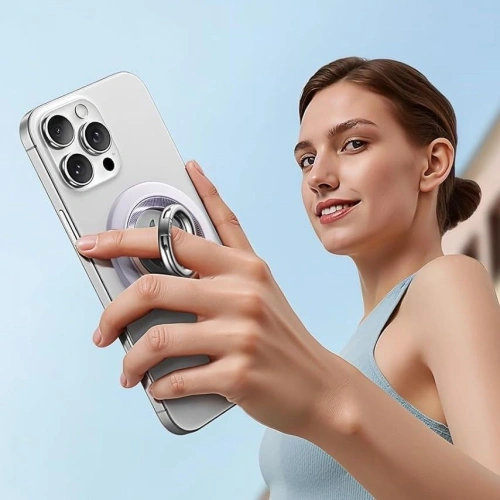 Uchwyt ESR Magnetic 360 Halolock MagSafe Phone Ring Lavender