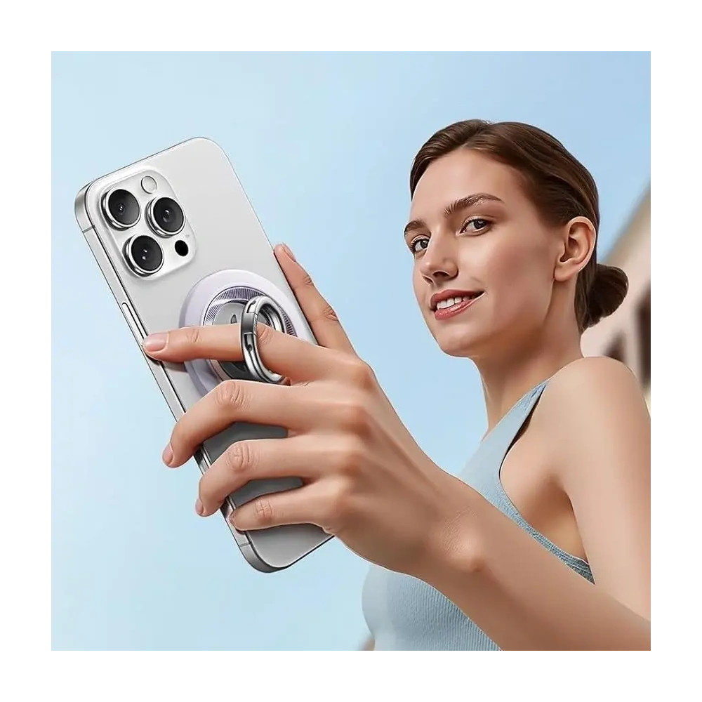 Uchwyt ESR Magnetic 360 Halolock MagSafe Phone Ring Lavender