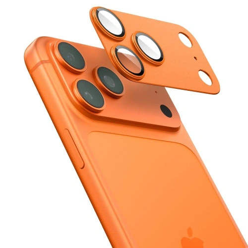 Osłona aparatu Spigen Optik Pro XL Glas.tr ez Fit Camera Protector do Apple iPhone 17 Pro Orange