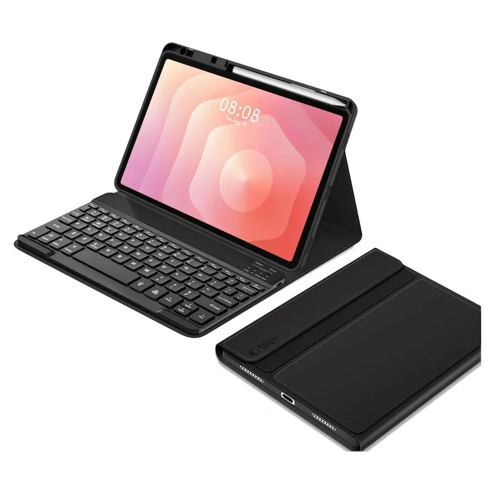 Etui Tech-Protect Smartcase Pen + Keyboard do Samsung Galaxy Tab S11 11.0 X730 / X736b Black