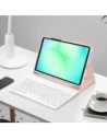 Etui Tech-Protect Smartcase Pen + Keyboard do Samsung Galaxy Tab A9 / A11 8.7 X110 / X115 / X133 / X135 Pink