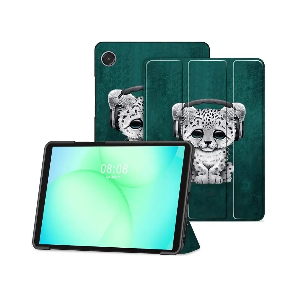 Etui Tech-Protect Smartcase do Samsung Galaxy Tab A9 / A11 8.7 X110 / X115 / X133 / X135 Sad Cat