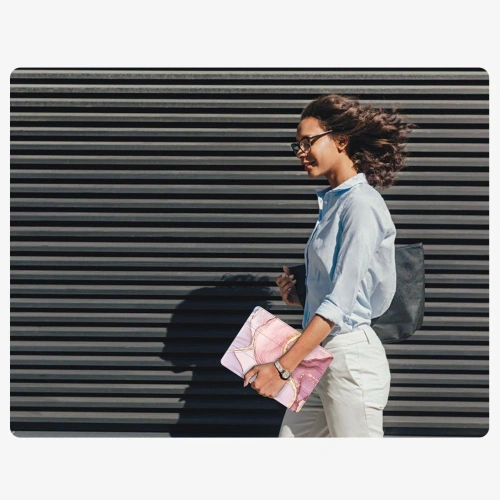 Etui Tech-Protect Smartcase do Samsung Galaxy Tab A9 / A11 8.7 X110 / X115 / X133 / X135 Marble