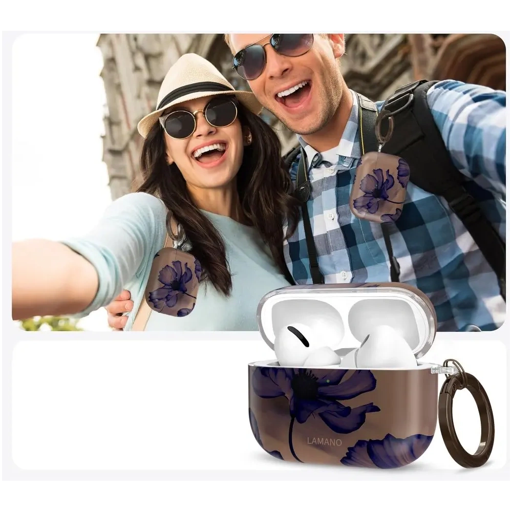 Etui Tech-Protect Lamano do Apple AirPods Pro 3 Velvet Night