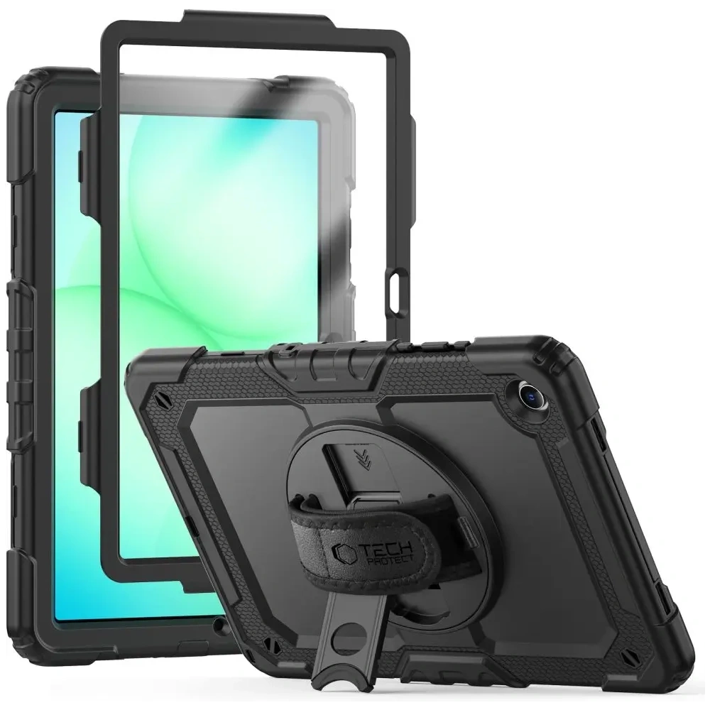 Etui Tech-Protect Solid do Samsung Galaxy Tab A9+ / A11+ Plus 11.0 X210 / X215 / X216 / X230 / X235 / X236 Black