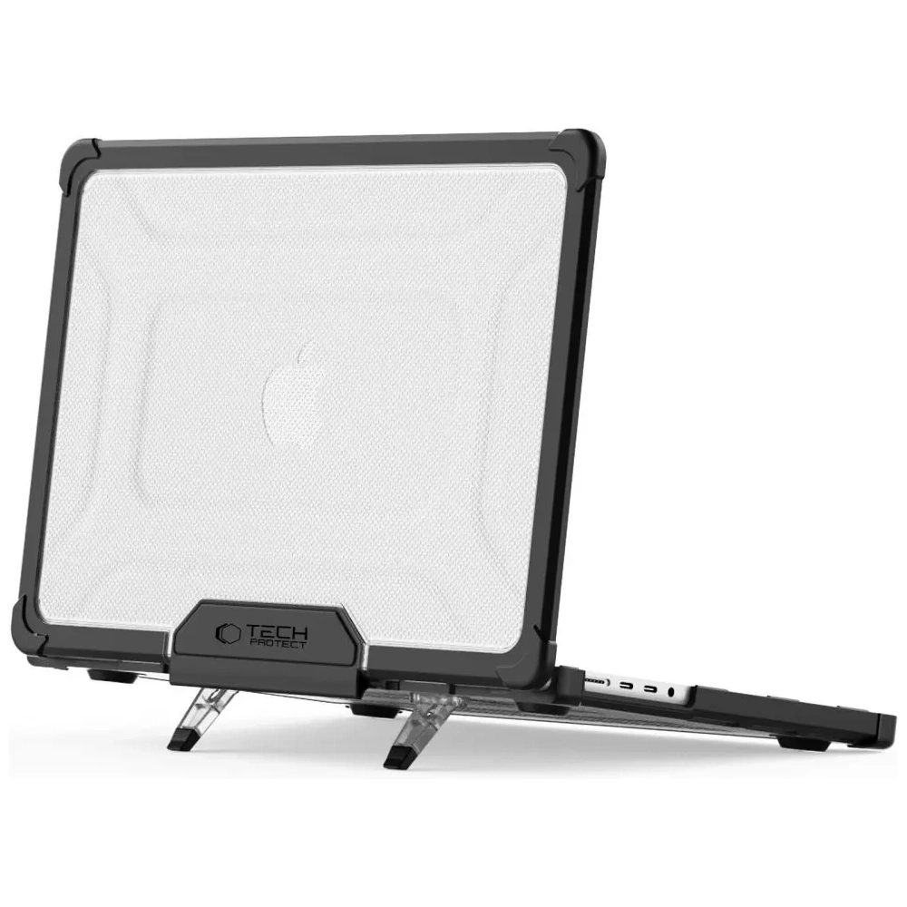Etui Tech-Protect Smartshell Pro do Apple MacBook Pro 14 (M1/M2/M3/M4/M5) Black/clear