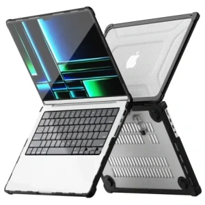 Etui Tech-Protect Smartshell Pro do Apple MacBook Pro 14 (M1/M2/M3/M4/M5) Black/clear