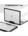 Etui Tech-Protect Smartshell Pro do Apple MacBook Pro 14 (M1/M2/M3/M4/M5) Black/clear