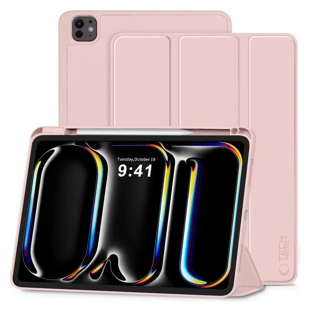 Etui Tech-Protect Smartcase Pen do Apple iPad Pro 11” 2024/2025 Pink