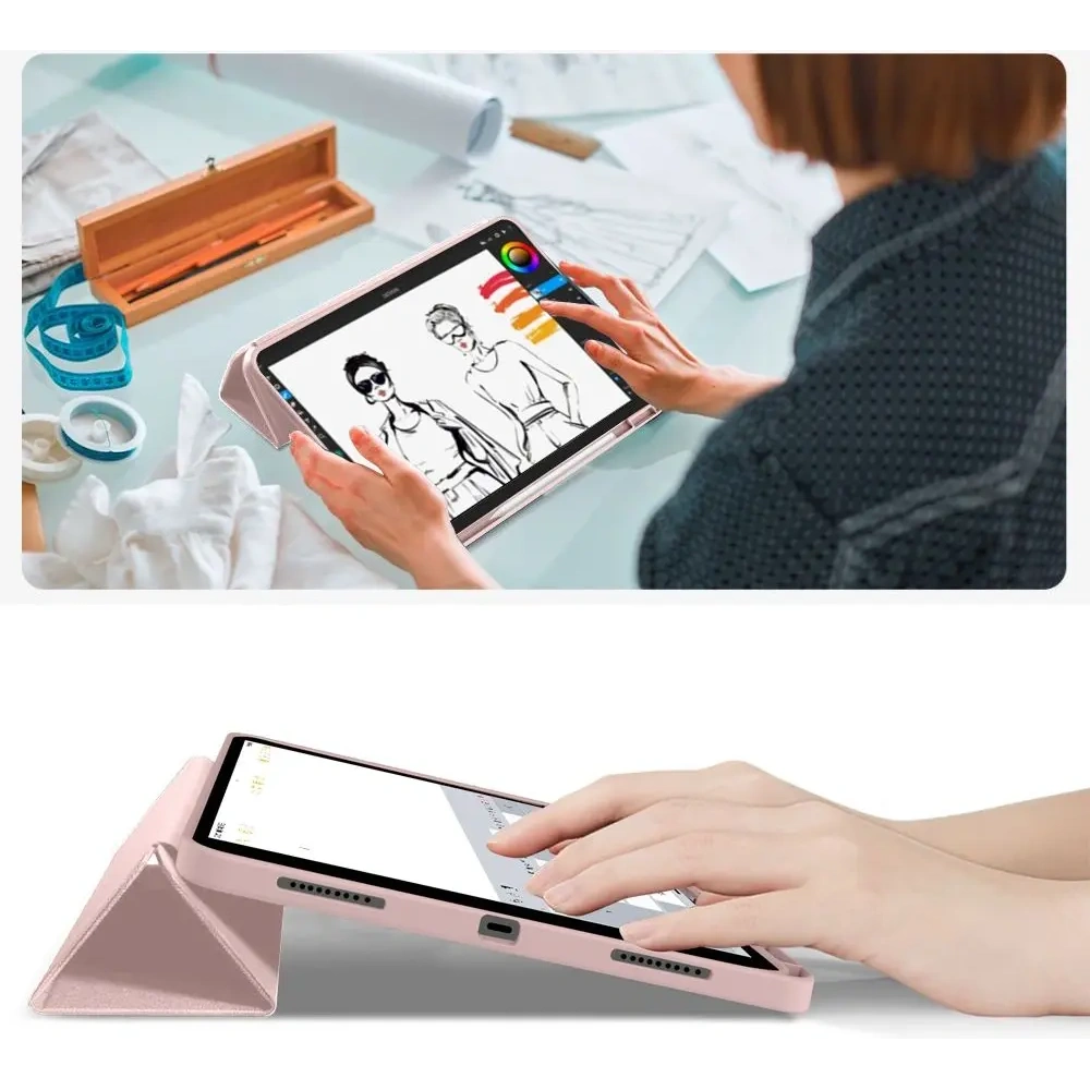 Etui Tech-Protect Smartcase Pen do Apple iPad Pro 11” 2024/2025 Pink