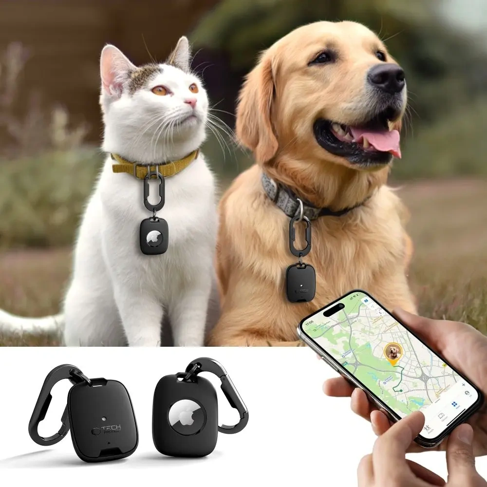 Brelok Tech-Protect Velar do Apple AirTag 1 / 2 Black