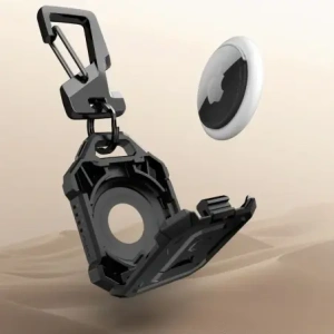 Brelok Tech-Protect Kevlar Pro do Apple AirTag 1 / 2 Black