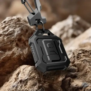 Brelok Tech-Protect Kevlar Pro do Apple AirTag 1 / 2 Black