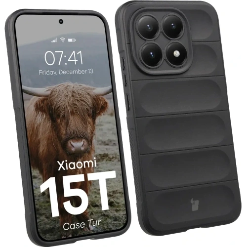 Pancerne etui Bizon Case Tur do Xiaomi 15T czarne