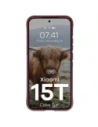 Pancerne etui Bizon Case Tur do Xiaomi 15T burgundowe