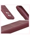 Pancerne etui Bizon Case Tur do Xiaomi 15T burgundowe