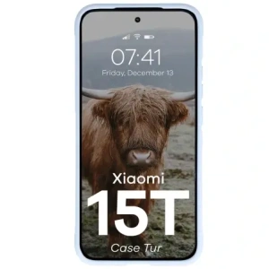 Pancerne etui Bizon Case Tur do Xiaomi 15T jasnoniebieskie