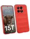 Pancerne etui Bizon Case Tur do Xiaomi 15T czerwone