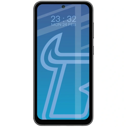 Szkło hartowane Bizon Glass Edge Duo do Samsung Galaxy S23 FE czarna ramka [2 PACK]