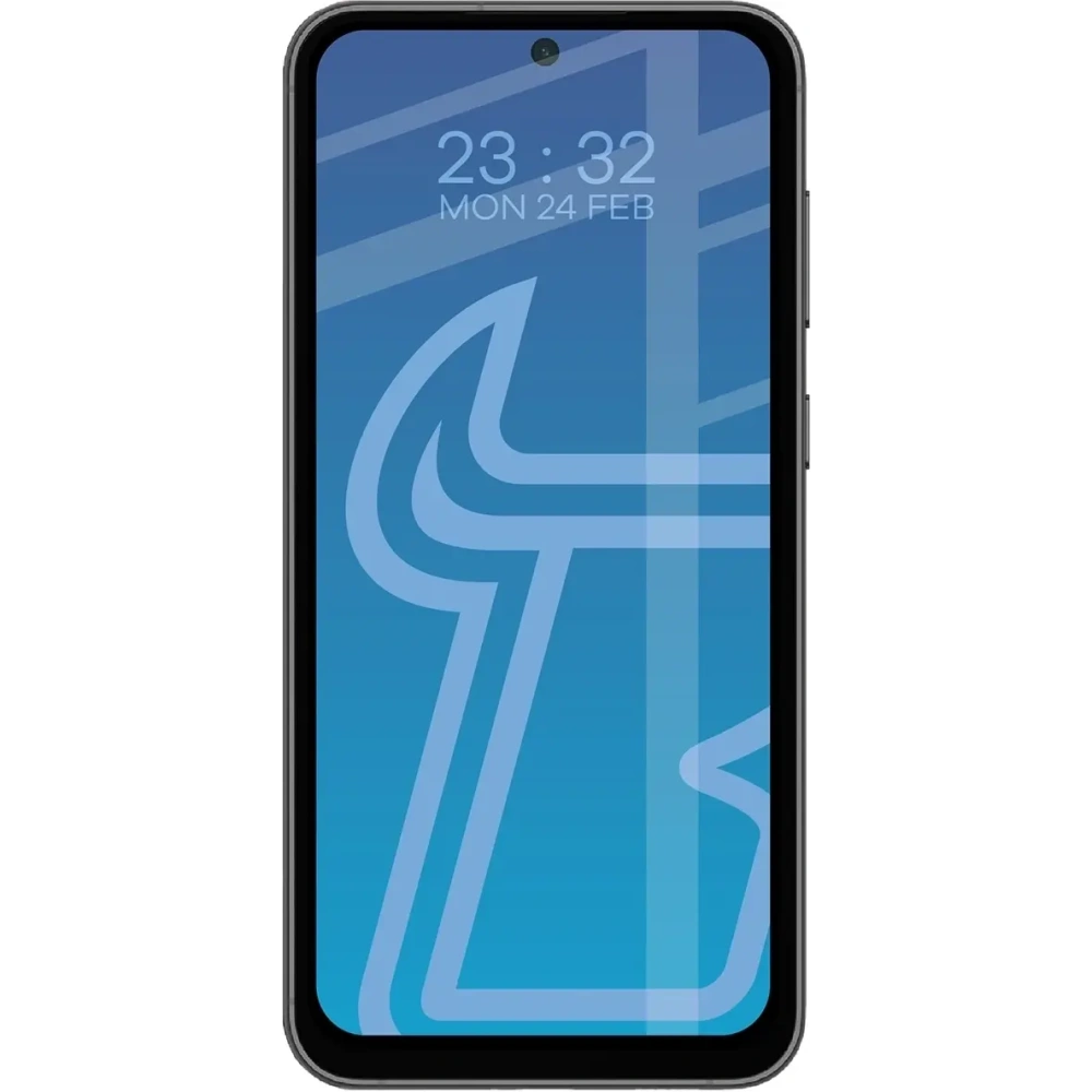 Szkło hartowane Bizon Glass Edge Duo do Samsung Galaxy S23 FE czarna ramka [2 PACK]