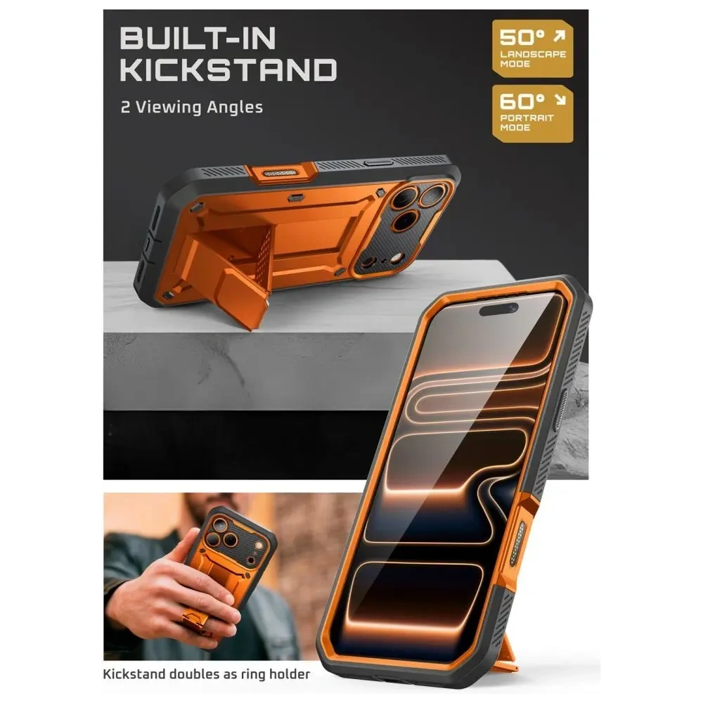 Etui Supcase Unicorn Beetle Pro do Apple iPhone 17 Pro Coral