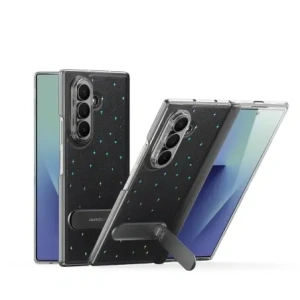 Etui Dux Ducis Stex do Samsung Galaxy Z Fold 7 z podstawką 360° czarne