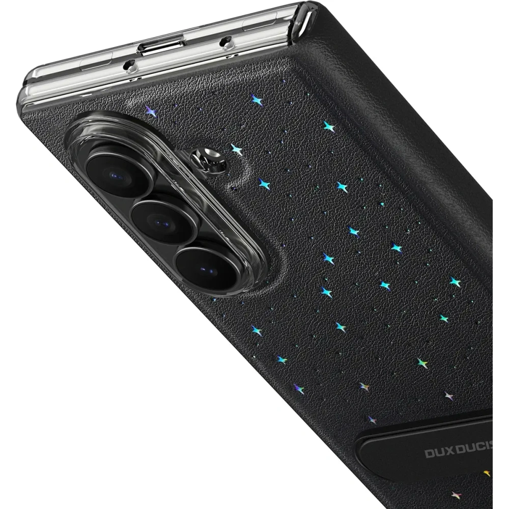 Etui Dux Ducis Stex do Samsung Galaxy Z Fold 7 z podstawką 360° czarne