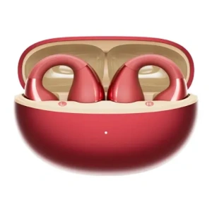 Bezprzewodowe słuchawki z klipsem QCY Crossky Clip C30S (czerwone)