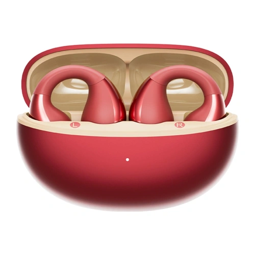 Bezprzewodowe słuchawki z klipsem QCY Crossky Clip C30S (czerwone)