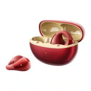 Bezprzewodowe słuchawki z klipsem QCY Crossky Clip C30S (czerwone)