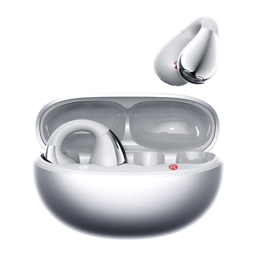 Bezprzewodowe słuchawki z klipsem QCY Crossky Clip C30S (srebrne)
