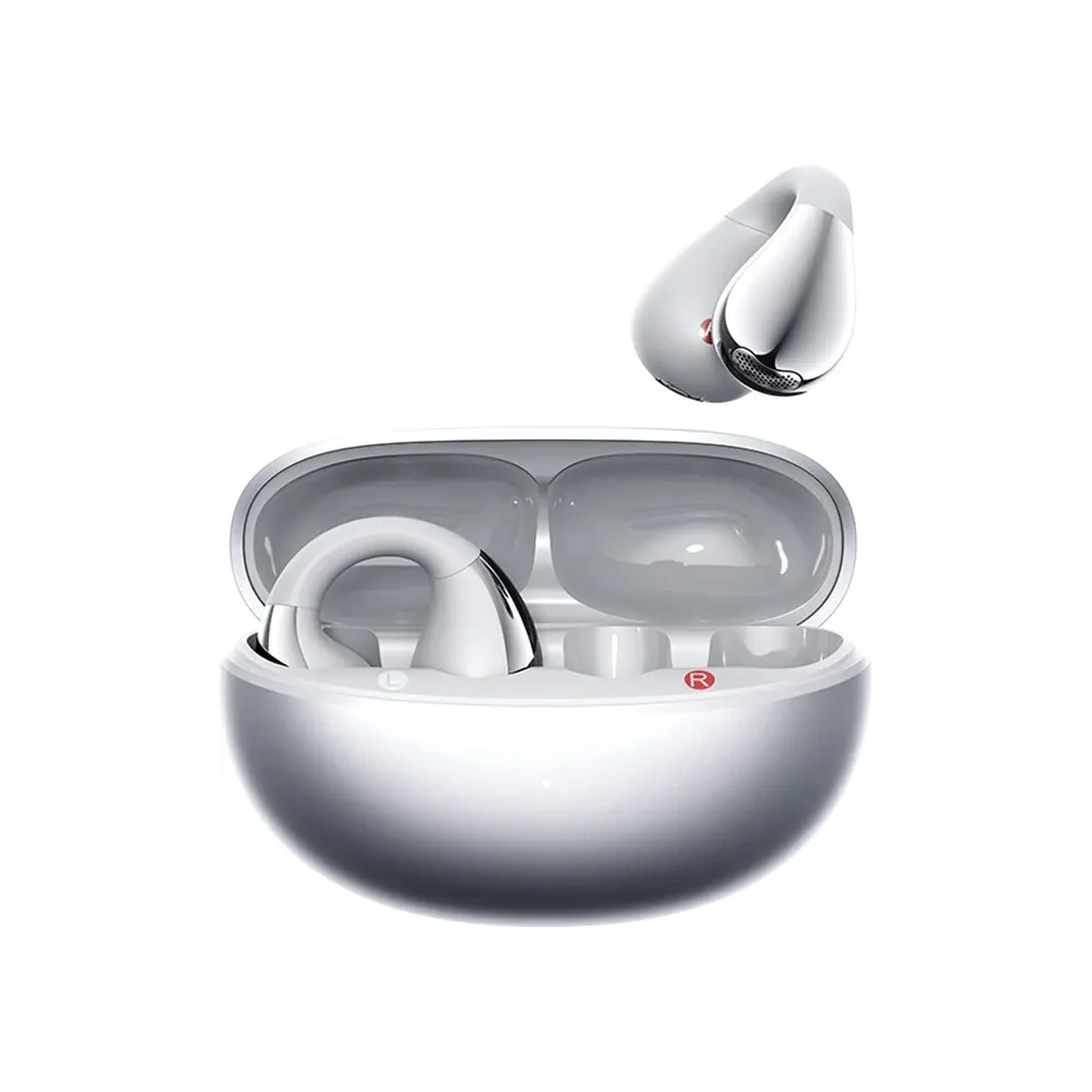 Bezprzewodowe słuchawki z klipsem QCY Crossky Clip C30S (srebrne)