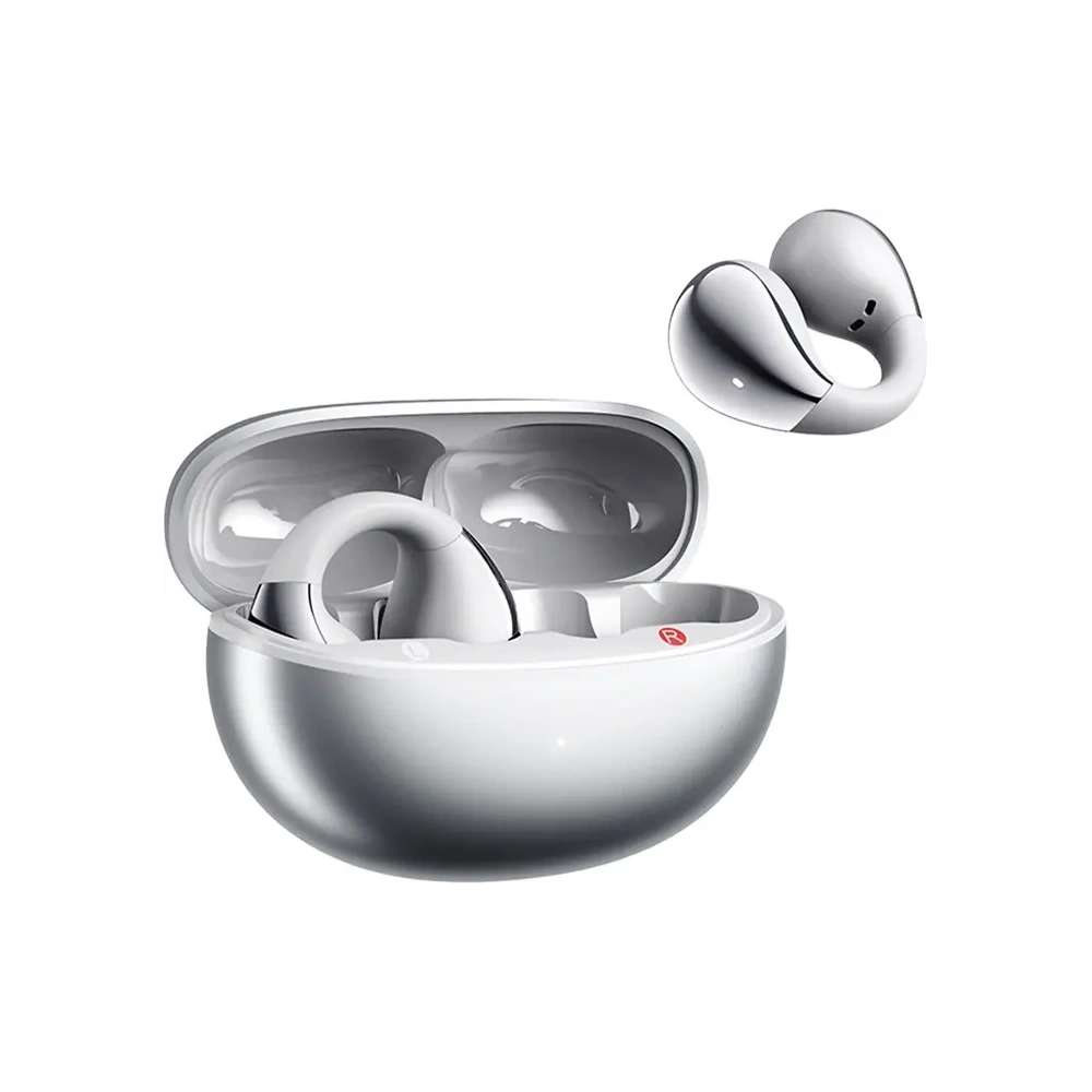 Bezprzewodowe słuchawki z klipsem QCY Crossky Clip C30S (srebrne)