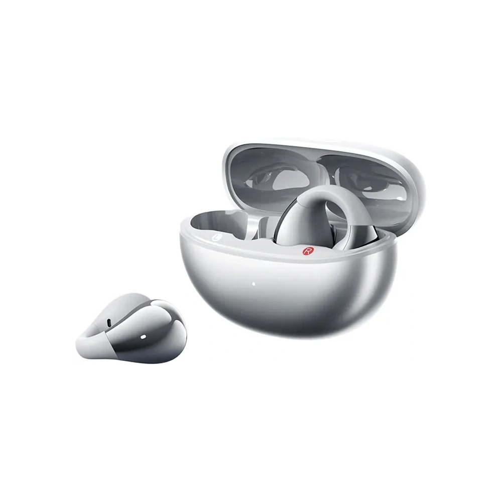 Bezprzewodowe słuchawki z klipsem QCY Crossky Clip C30S (srebrne)