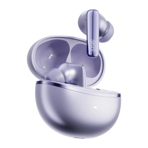 Bezprzewodowe słuchawki dokanałowe TWS QCY MeloBuds N70 Bluetooth 6.0 (fioletowe)