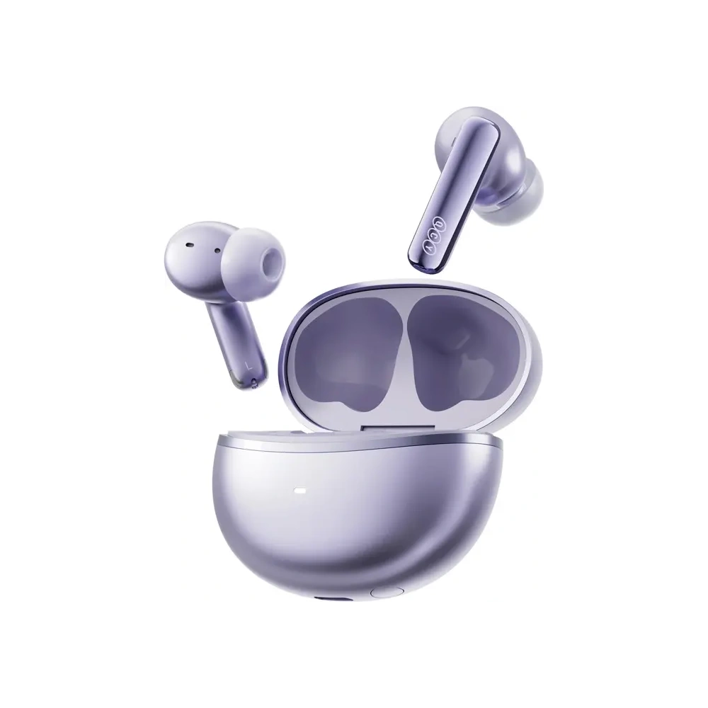 Bezprzewodowe słuchawki dokanałowe TWS QCY MeloBuds N70 Bluetooth 6.0 (fioletowe)