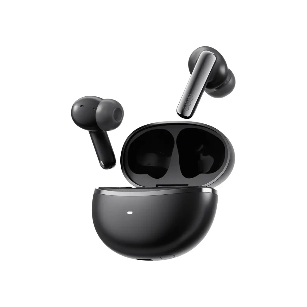 Bezprzewodowe słuchawki dokanałowe TWS QCY MeloBuds N70 Bluetooth 6.0 (czarny)