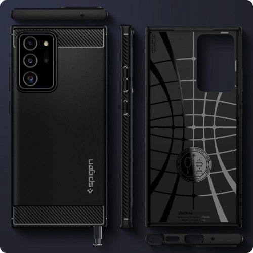 Kup Etui Spigen Rugged Armor Samsung Galaxy Note 20 Ultra Matná Černá - SPN1199BLK - {ean13} - Sklep Home Screen