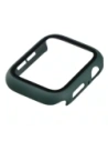 Etui ze szkłem do zegarka Bizon Case+Glass Watch do Apple Watch SE 3 / SE 2 / SE / 6 / 5 / 4 44mm matowe ciemnozielone