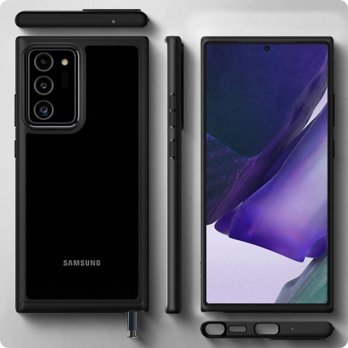 Kup Etui Spigen Ultra Hybrid Samsung Galaxy Note 20 Ultra Matt Fekete - SPN1207BLK - {ean13} - Sklep Home Screen