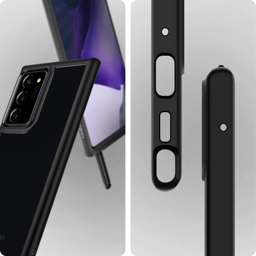 Kup Etui Spigen Ultra Hybrid Samsung Galaxy Note 20 Ultra Matt Fekete - SPN1207BLK - {ean13} - Sklep Home Screen
