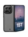 Etui Bizon Case Angelo do Xiaomi 15T przydymione z czarną ramką
