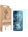 Elastyczne etui + 2x szkło hartowane Bizon Case Clear Pack do Xiaomi Redmi 15 4G / 5G
