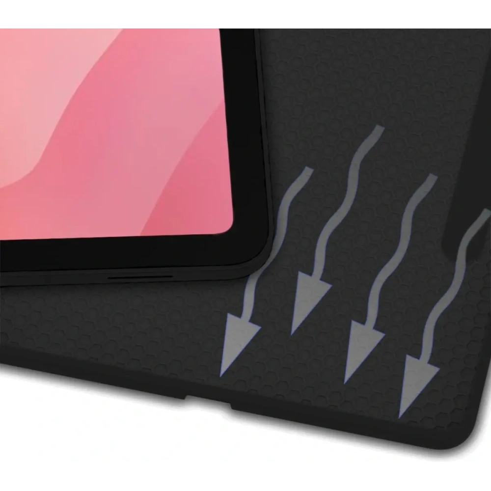 Etui z klapką Bizon Case Tab Lizard do Samsung Galaxy Tab S11 Ultra czarne