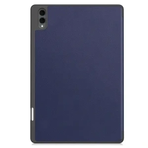 Etui z klapką Bizon Case Tab Lizard do Samsung Galaxy Tab S11 Ultra granatowe