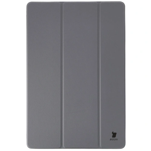 Etui z klapką Bizon Case Tab Lizard do Samsung Galaxy Tab S11 Ultra szare
