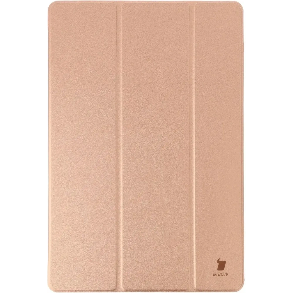 Etui z klapką Bizon Case Tab Lizard do Samsung Galaxy Tab S11 Ultra różowozłote